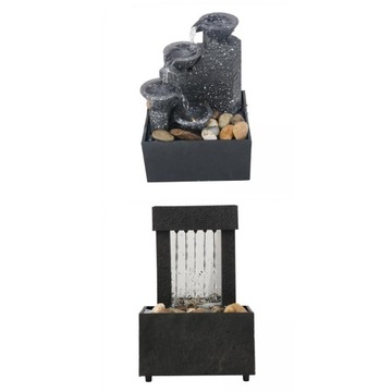 2x Feng Shui Meditation Waterfall Fountain