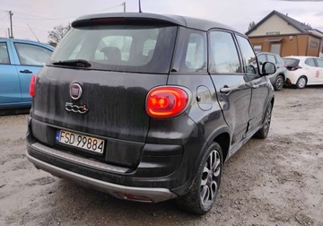 Fiat 500L Hatchback 5d Seria 5 0.9 TwinAir 105KM 2018 Fiat 500L 2018r, Benzyna. Lekko przetarty prawy bok. Jezdzi. Benzyna 105KM, zdjęcie 2