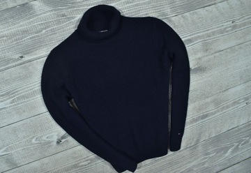 TOMMY HILFIGER Tailored Soft Lambswool Blend Sweter Męski L