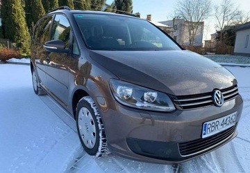 Volkswagen Touran II 1.2 105KM 2011 Volkswagen Touran Volkswagen Touran 1.2 TSI 7-OS Temp Klimatr G.fot