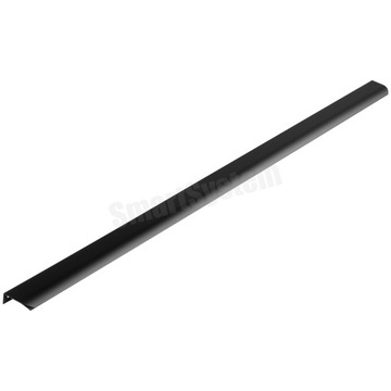 UCHWYT MEBLOWY KRAWĘDZIOWY NAKŁADANY CZARNY MAT 120CM UA2 NOWOCZESNY