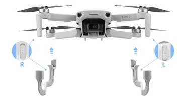 Zestaw do lądowania DJI Mavic Mini 2 Nóżki Szyny