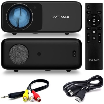 PROJEKTOR Multimedialny RZUTNIK Overmax FullHD 1080p 200