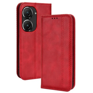 Sprawa Dla Asus Zenfone 10 Zamknięcie Magnetyczne Portfel Skóra PU