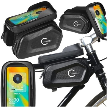 ВОДОНЕПРОНИЦАЕМАЯ ВЕЛОСИПЕДНАЯ СУМКА С ДЕРЖАТЕЛЕМ ДЛЯ ТЕЛЕФОНА