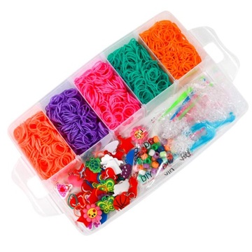 GUMKI DO ROBIENIA BRANSOLETEK ZESTAW XL 15000 szt