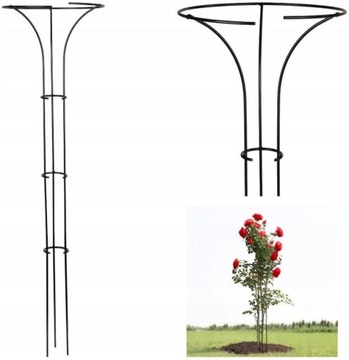 PODPORA DO ROŚLIN NA PNIU - CZARNY