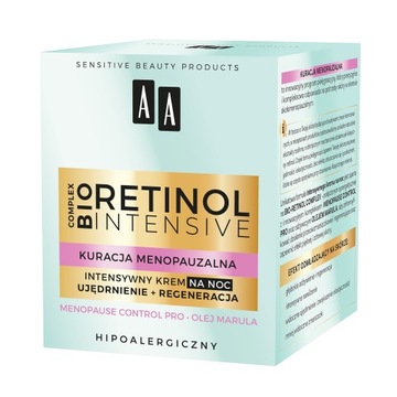 AA Retinol Intensive Kuracja Menopauzalna intensywny krem na noc 50 ml