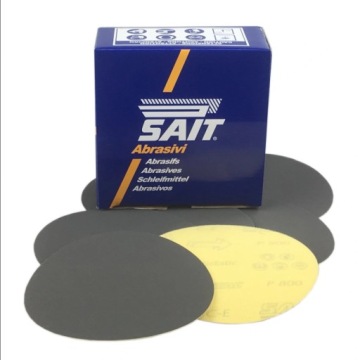 наждачная бумага липучка 125мм р800 (50 шт.) SAIT