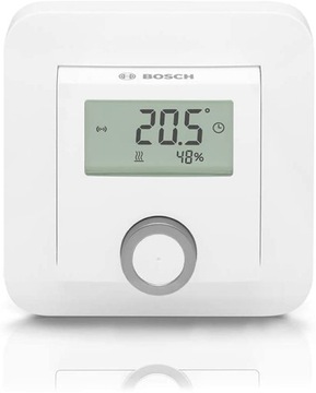 Контроллер комнатного термостата Bosch Smart Home II работает