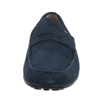 Мужская обувь Замшевые мокасины Wojas Navy Blue 10116-66