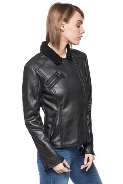 Damska kurtka skórzana Tom Tailor BIKER JACKET XL