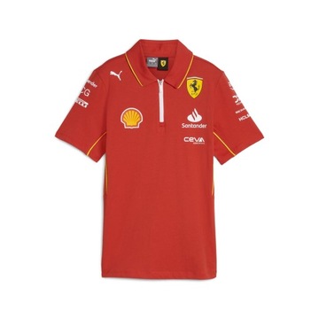 Koszulka polo damska Team Ferrari F1 2024 (XS)