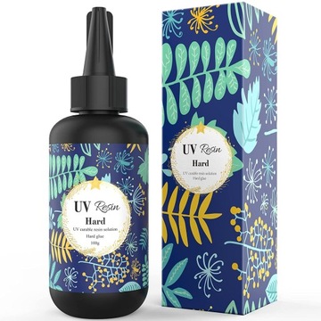 Żywica epoksydowa UV, ręcznie robiona, twarda, 100 ml