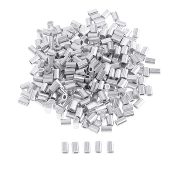 100 SZTUK Owalne Tuleje Zaciskane 1.2mm