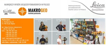 Niwelator laserowy Leica Rugby 620 Pełny zestaw