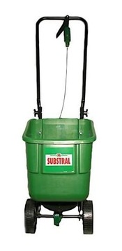СУБСТРАЛЬНАЯ СЕЯЛКА НА КОЛЕСАХ ДЛЯ УДОБРЕНИЙ ПОСЕВА ТРАВ ПЕСКА 10Л ТВЕРДАЯ