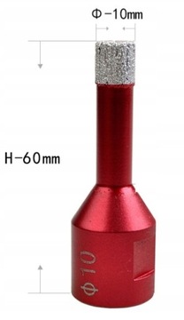 Набор из 5 коронок, насадок 6-68 мм, алмазная кольцевая пила Adapte M14 ИЗ ПОЛЬШИ