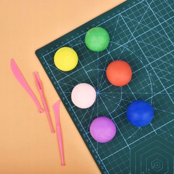 V2 ПЕНопластилин ВОЛШЕБНАЯ ЦВЕТНАЯ ПОЛИМЕРНАЯ СУПЕР ГЛИНА 24 ШТ.