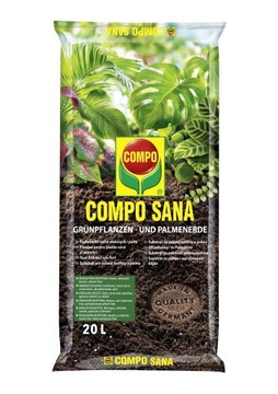 COMPO ZIEMIA DO JUK PALM AREKI DRACEN FIKUSÓW PAPROCI MARANTY ZIELISTKI 20L