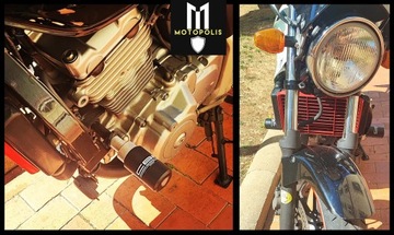 CRASH PADY MotopoliS - HONDA CBF500 2004-... CBF 500 - CRASHPADS