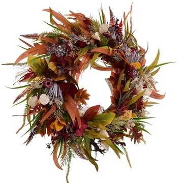 Украшение венка Фундамент венки венки листья цветов букет композиционный дом