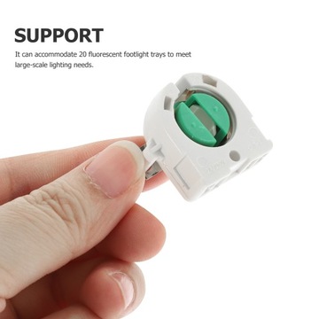 ДЕРЖАТЕЛЬ ЛЮТОРНОЙ ЛАМПЫ T8 ABS СВЕТОДИОДНАЯ ЛАМПА