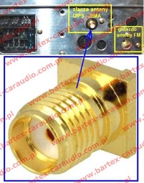 Антенный адаптер GPS GOLD SMA-A FAKRA 40659