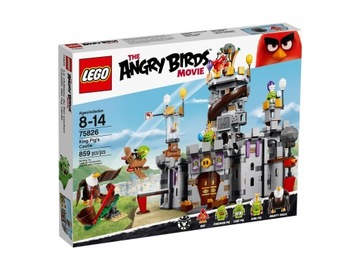 LEGO 75826 Angry Birds - Zamek świńskiego króla. Zagniecenie