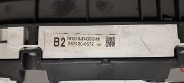 HONDA FRV FR-V 1.7 V-TEC PŘÍSTROJOVÁ DESKA BUDÍK 78100-SJD-G012-M1
