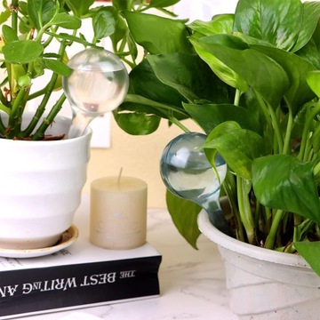 10x KULE NAWADNIAJĄCE DO KWIATÓW ROŚLIN DOZOWNIK WODY DO PODLEWANIA DOMOWY