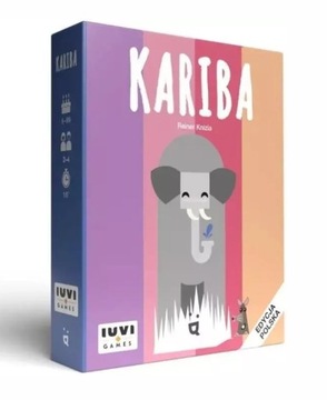 HELVETIQ - IUVI - Gra karciana KARIBA Reiner Knizia