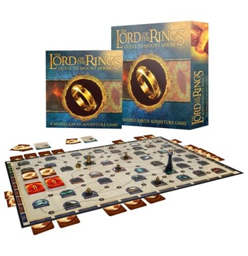 LOTRS QUEST TO MOUNT DOOM – A MIDDLE-EARTH ADVENTURE GAME - gra planszowa