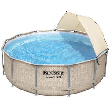 Садовый каркасный бассейн 396x107 см Bestway 5614V