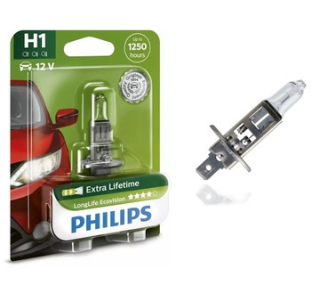 Żarówka Philips H1 P14,5s Long Life EcoVision