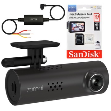 Kamera samochodowa 70mai Dash Cam 3 Wideorejestrator + moduł parking+ 128GB