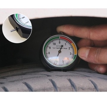 Измеритель глубины протектора шины Размеры колес