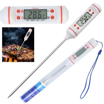 Termometr Elektroniczny Szpilkowy Kuchenny LCD -50°C +300°C