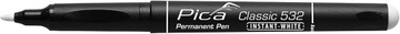 PICA 532 Precyzyjny Marker pisak znacznik Permanentny Biały 1-2mm okrągły