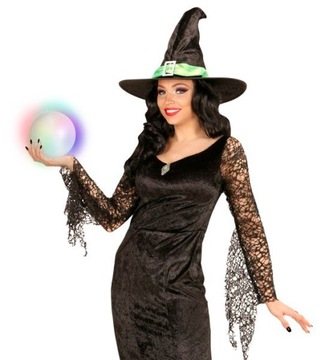 СВЕТЯЩИЙСЯ ШАР ВЕДЬМЫ HALLOWEEN WITCHES 12,5 СМ