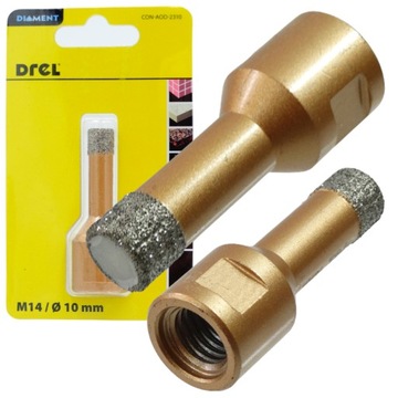 DREL Wiertło korona koronka otwornica diamentowa do gresu płytek 6mm.