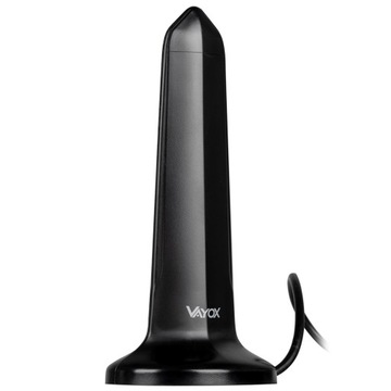 ВНУТРЕННЯЯ АНТЕННА DVB-T2 ДЛЯ ЭФИРНОГО ТВ КРУГЛЫЙ МАГНИТ USB 5V LTE 4K VAYOX