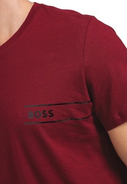 Hugo Boss Koszulka T-shirt męski 50499335-602 bordowy r. L