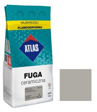 ATLAS FUGA CERAMICZNA 1-20MM 035 SZARA 5KG