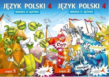ZESTAW Język polski 4 Nauka o języku 1 i 2