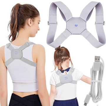 ИНТЕЛЛЕКТУАЛЬНЫЙ КОРРЕКТОР ПОЗВОНОЧНИКА ОРТОПЕДИЧЕСКИЙ USB с прямой спиной