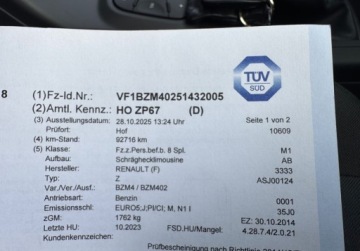 Renault Megane III Hatchback Facelifting 2013 1.6 16V 110KM 2014 Renault Megane 1.6 110KM R-link Climatronic Navi Serwis Bezwypadkowy Dla w, zdjęcie 29