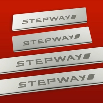 DACIA SANDERO MK2 VRSTVA  PRAHU NA PRAHY STEPWAY OCEL NEREZ 304 MA