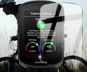 Силиконовый чехол + стекло для GARMIN GPS EDGE 540/840