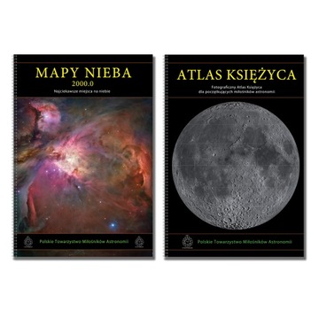Atlas Księżyca i Mapy Nieba 2000.0